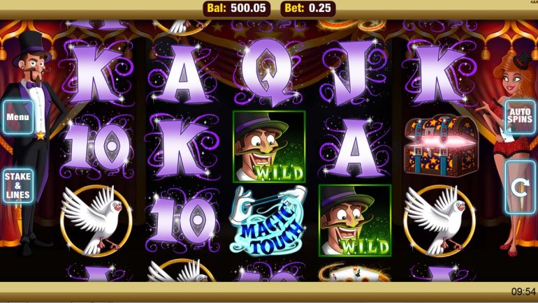 Magic Touch video slot